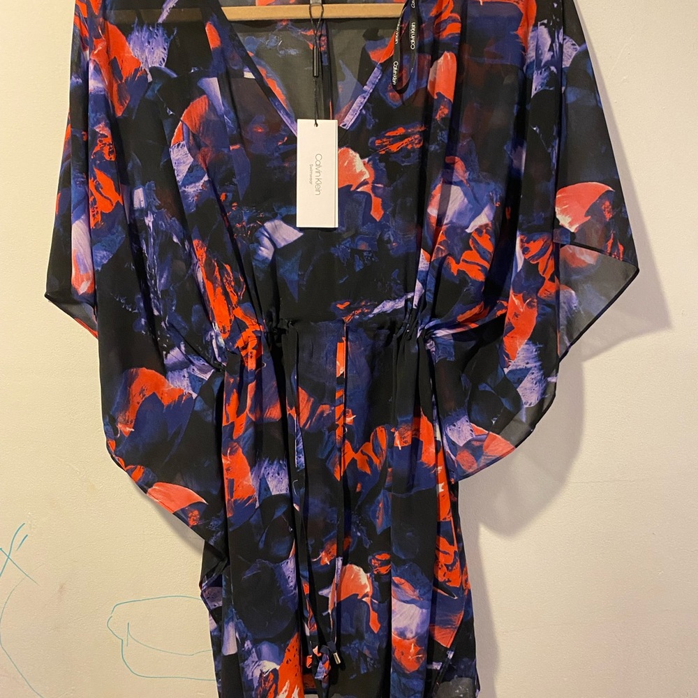 Calvin Klein swimwear cover-up